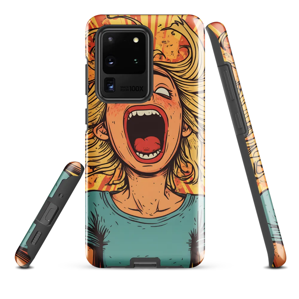 Unleashed Frustration | Phone Case |  S20 Ultra | Tough Case | Glossy