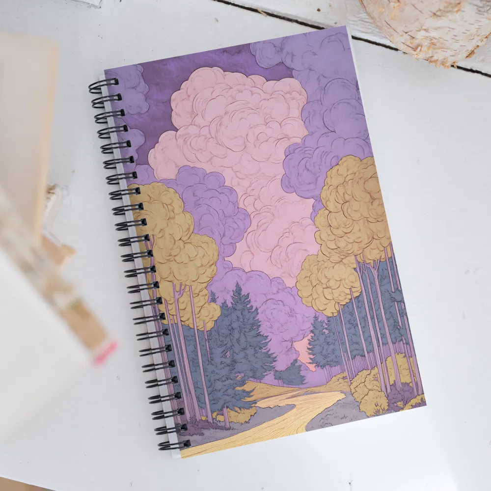 Whispers of Twilight | Spiral Notebook