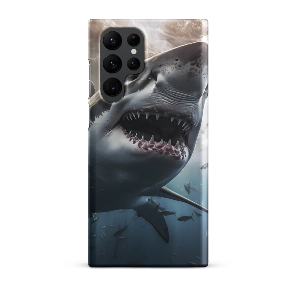 The Apex Predator: An Underwater Encounter | Phone Case |  S22 Ultra | Snap Case | Matte