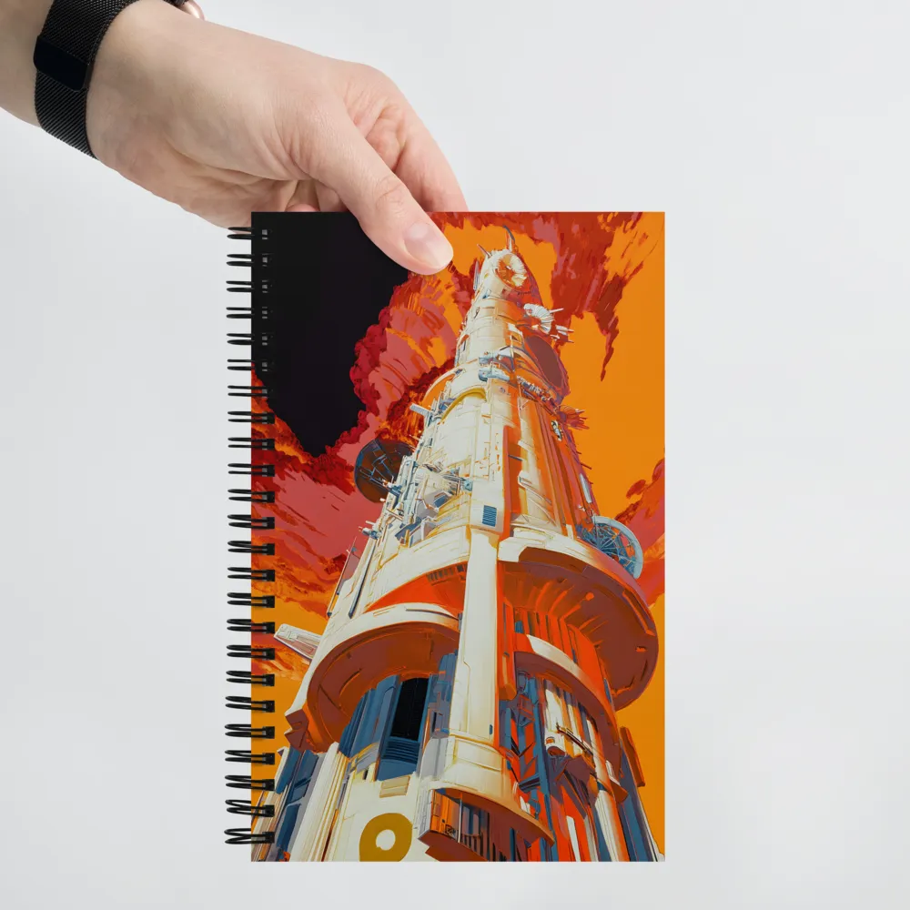 Ascendancy of the Tower | Spiral Notebook