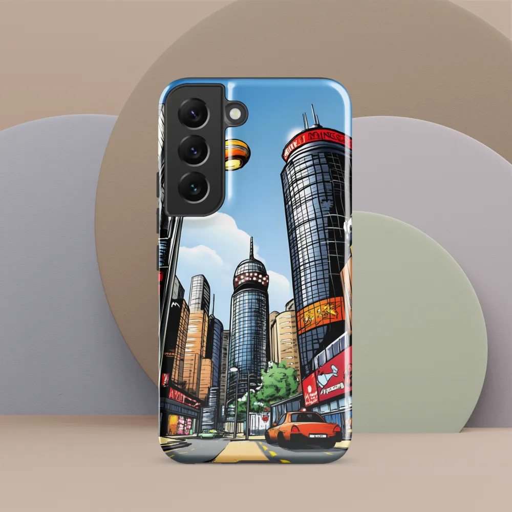 Urban Pulse: A Comic Cityscape