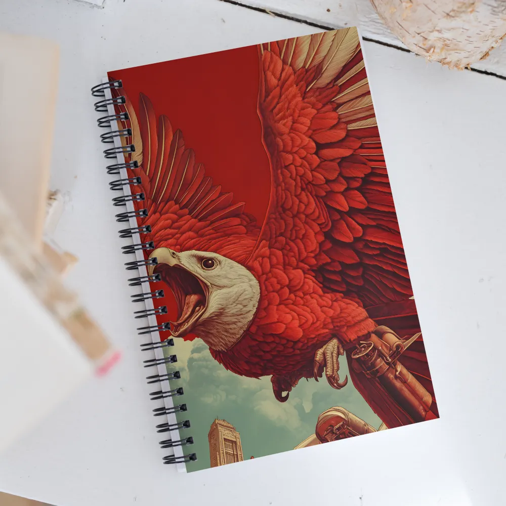 Wings of Fury | Spiral Notebook