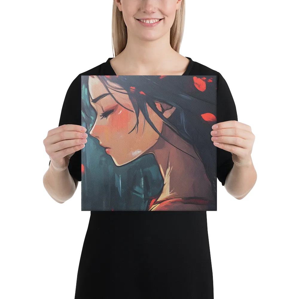 Whispers of Melancholy | Canvas | 12″×12″