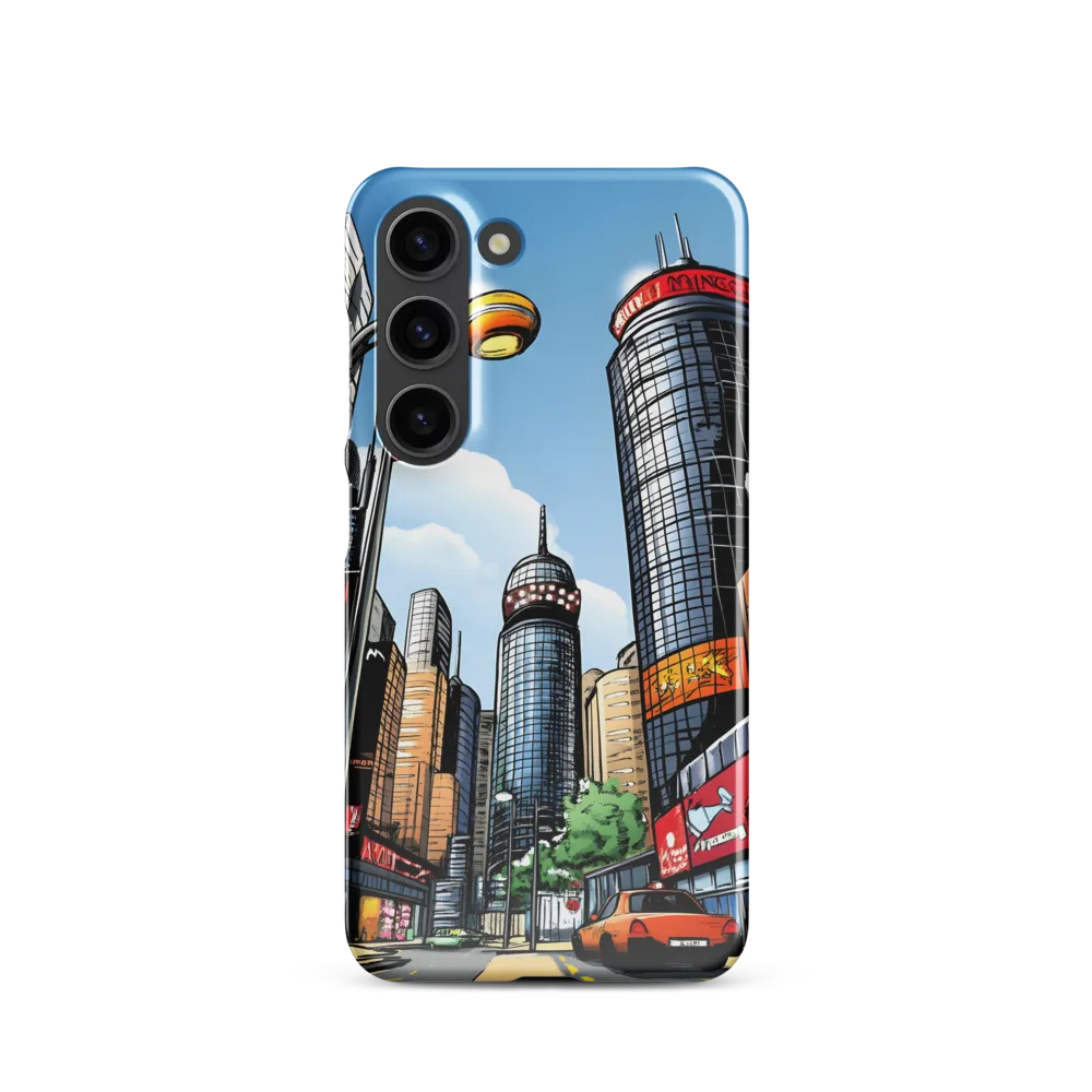 Urban Pulse: A Comic Cityscape