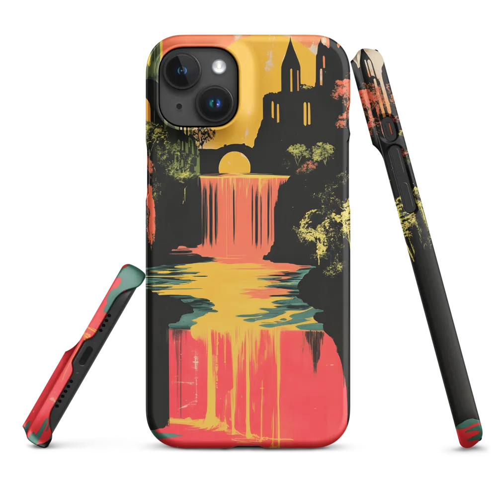 Elysian Echoes: A Surreal Reflections | Phone Case |  15 Plus | Snap Case | Matte