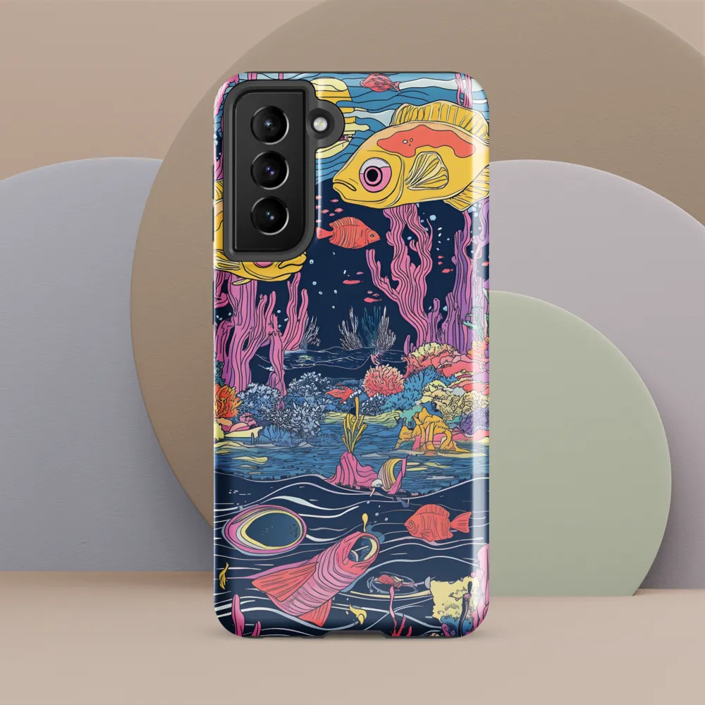 Underwater Dreamscape: A Playful Encounter