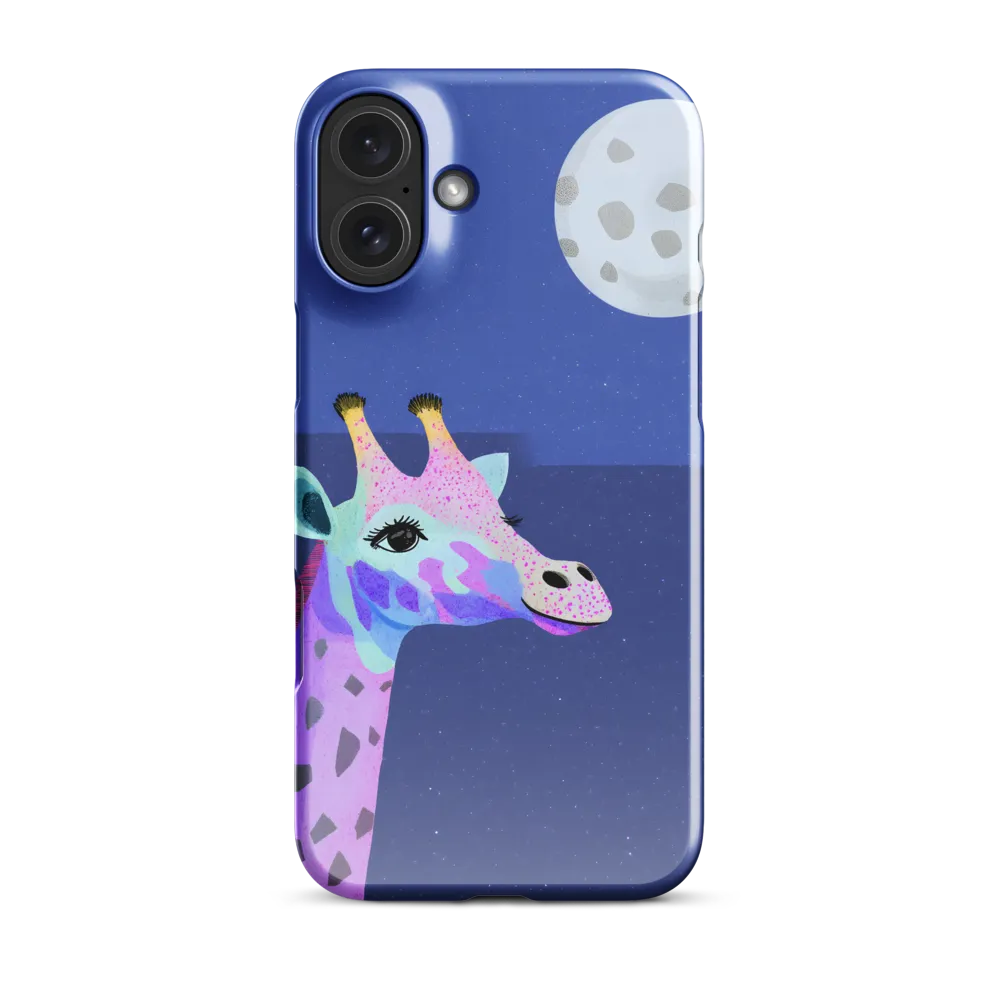 Whimsical Giraffe Under the Stars