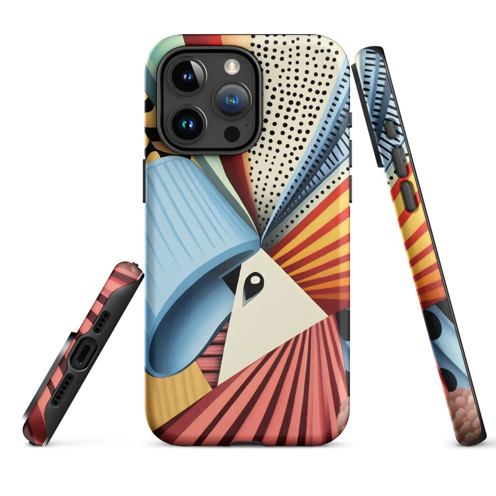 Symphony of Shapes | Phone Case |  15 Pro Max | Tough Case | Matte