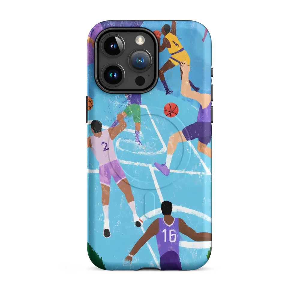 The Pulse of the Game | Phone Case |  15 Pro Max | MagSafe® Tough Case | Matte