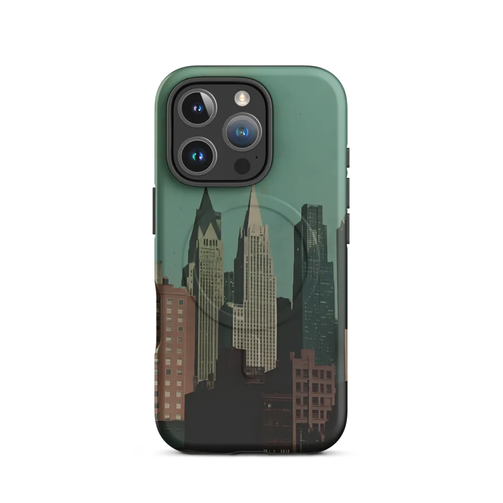 Urban Nostalgia: A Retro Cityscape