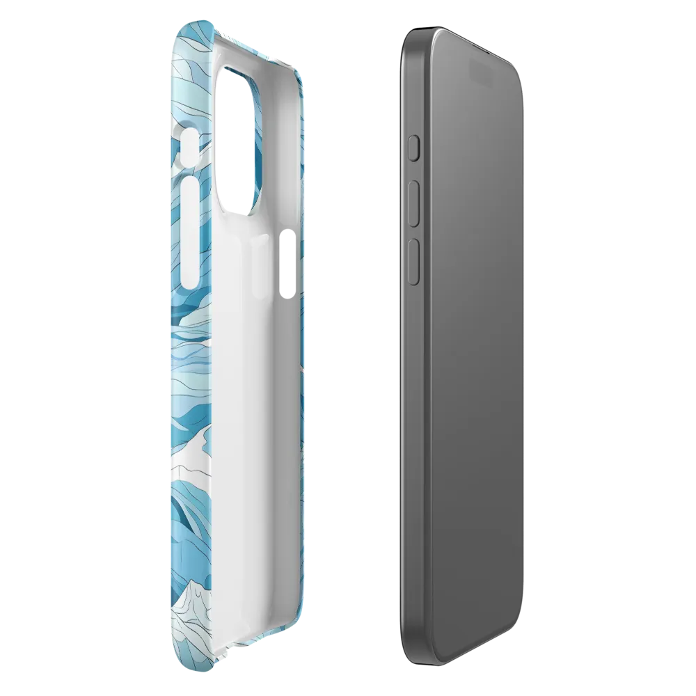 Majestic Peaks of Serenity | Phone Case |  15 Pro Max | Snap Case | Glossy