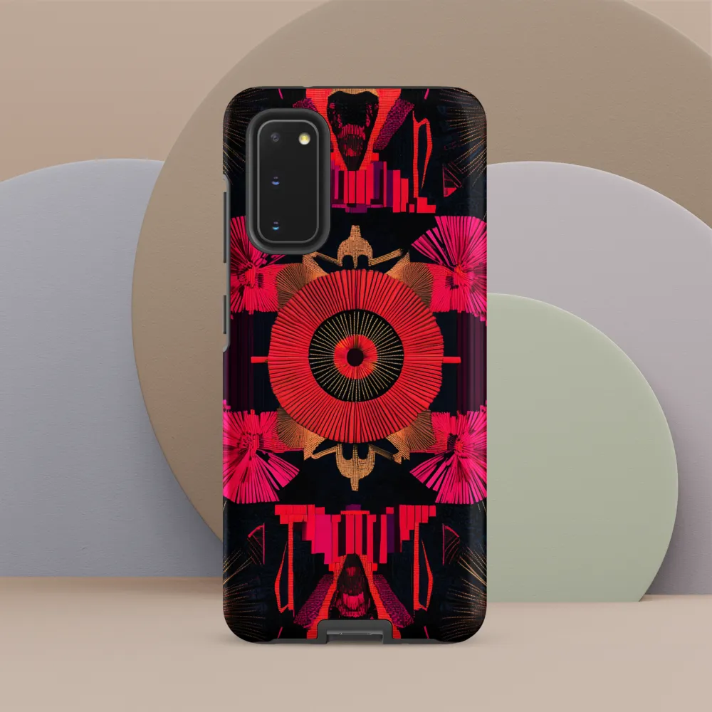 Dynamic Geometric Symphony | Phone Case |  S20 | Tough Case | Matte