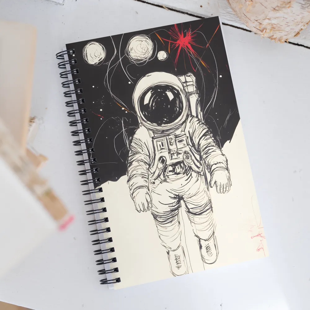 Voyage Beyond the Stars | Spiral Notebook