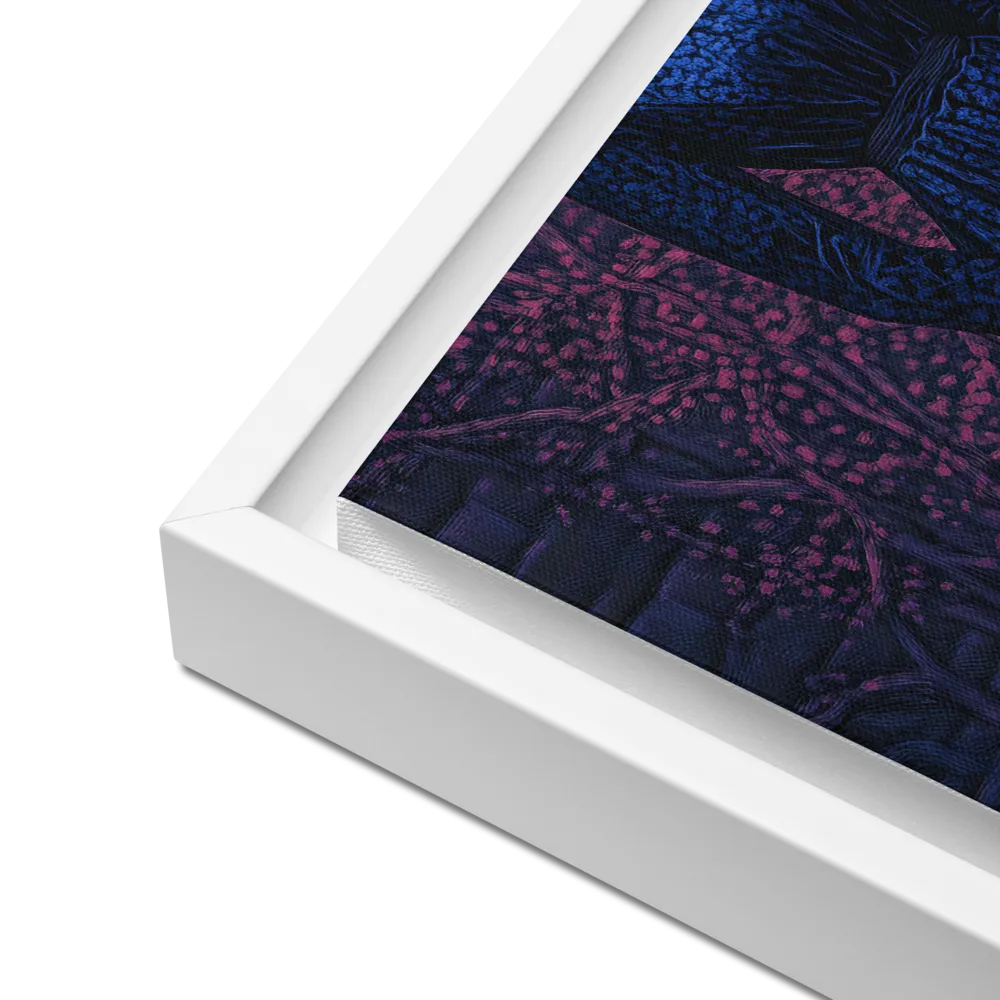 Veil of Enigma | Canvas with White Frame | 12″×16″