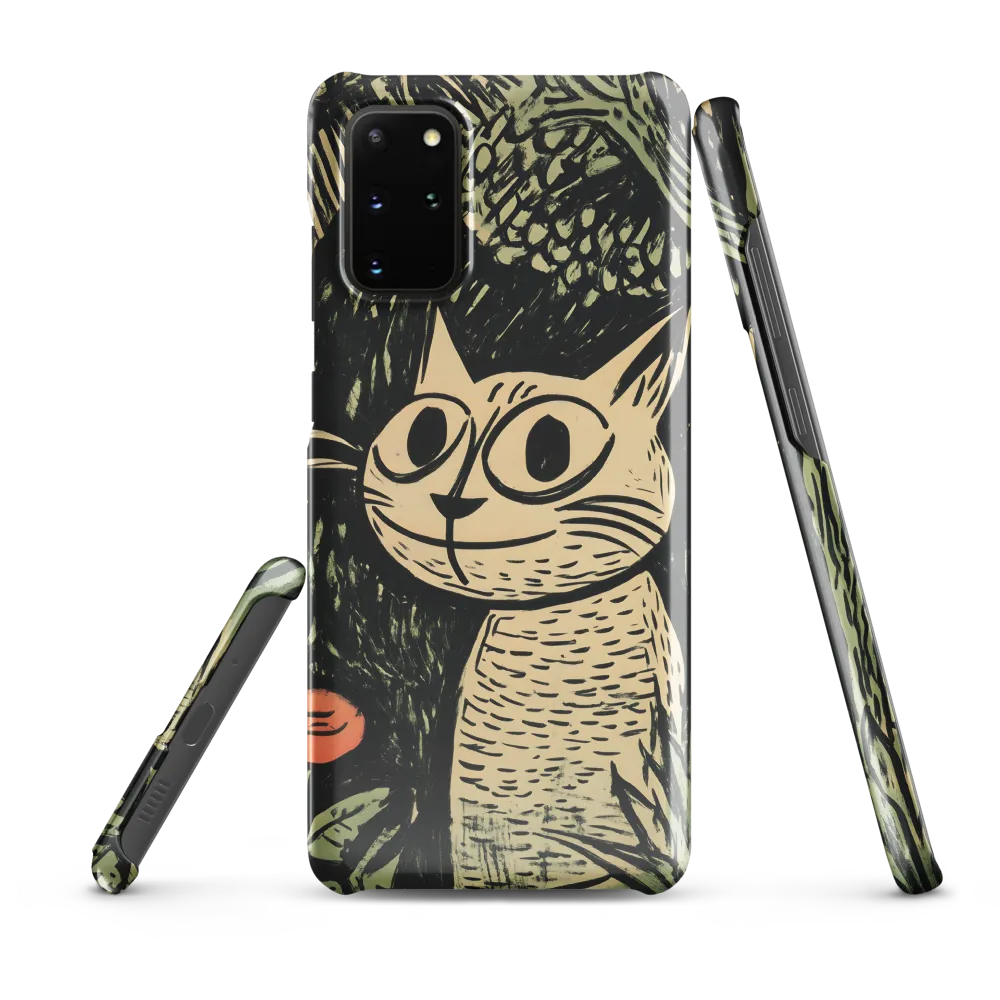 Whimsical Cat in the Forest