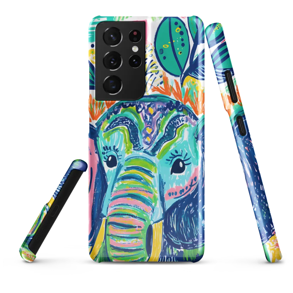 Whimsical Elephant Portrait
