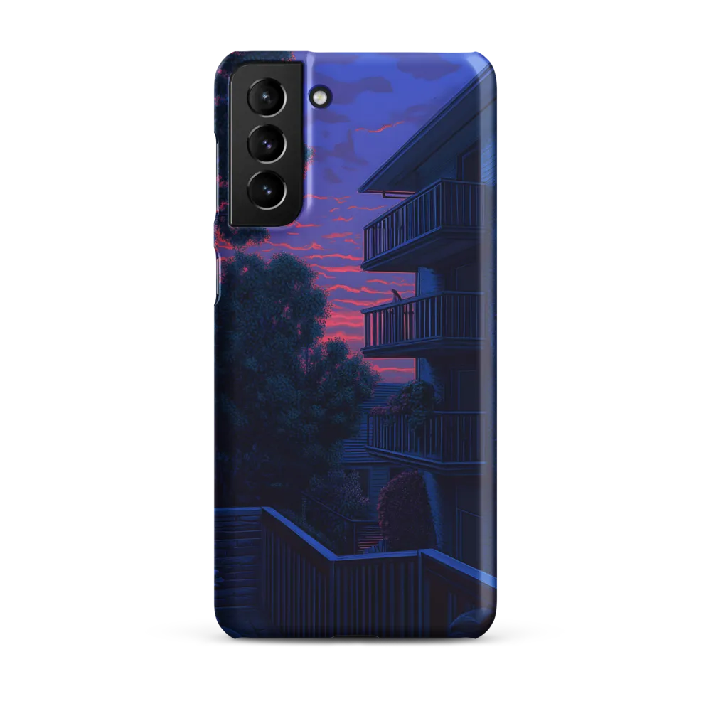 Urban Serenity at Dusk