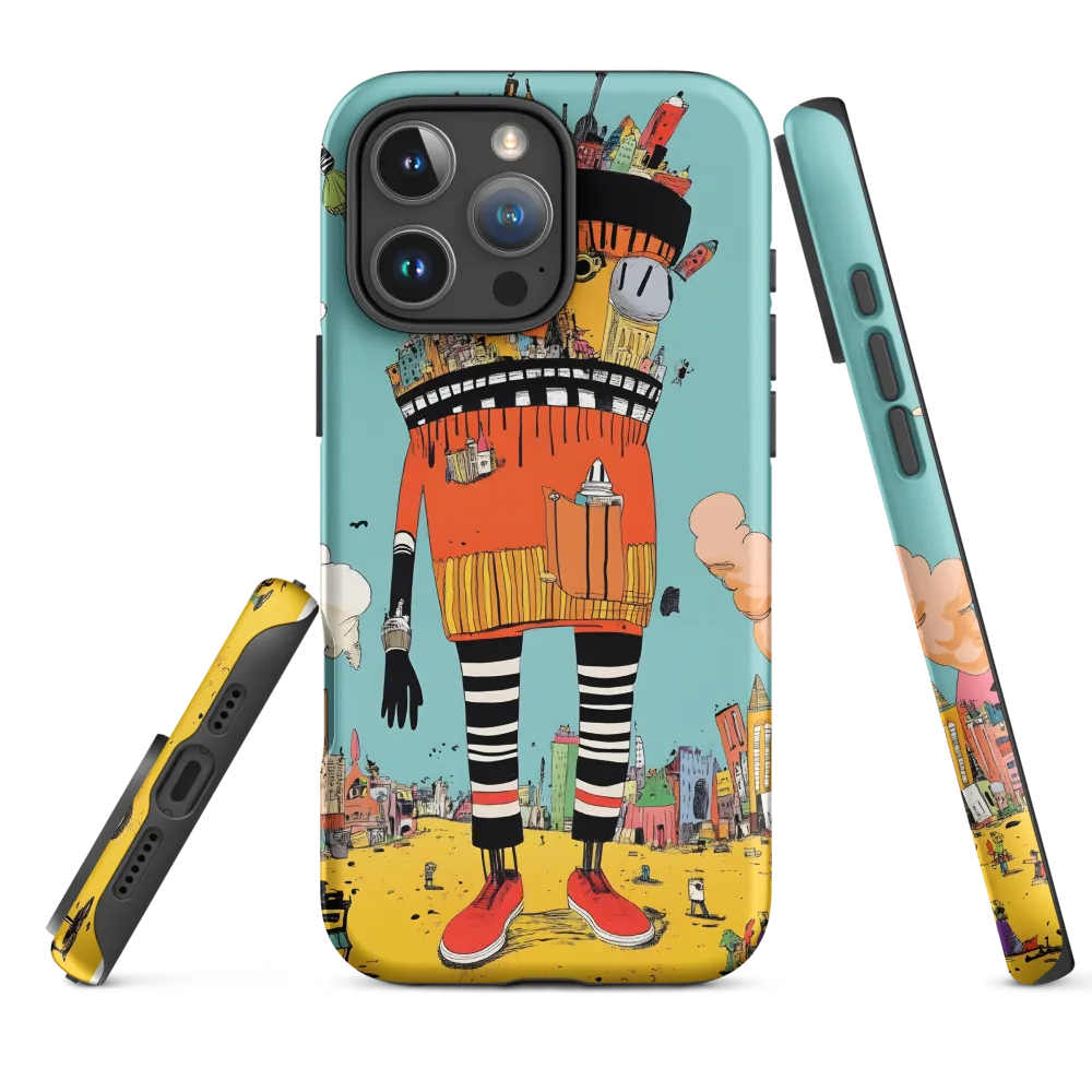 Urban Fantasia: A Whimsical Encounter | Phone Case |  16 Pro Max | Tough Case | Matte