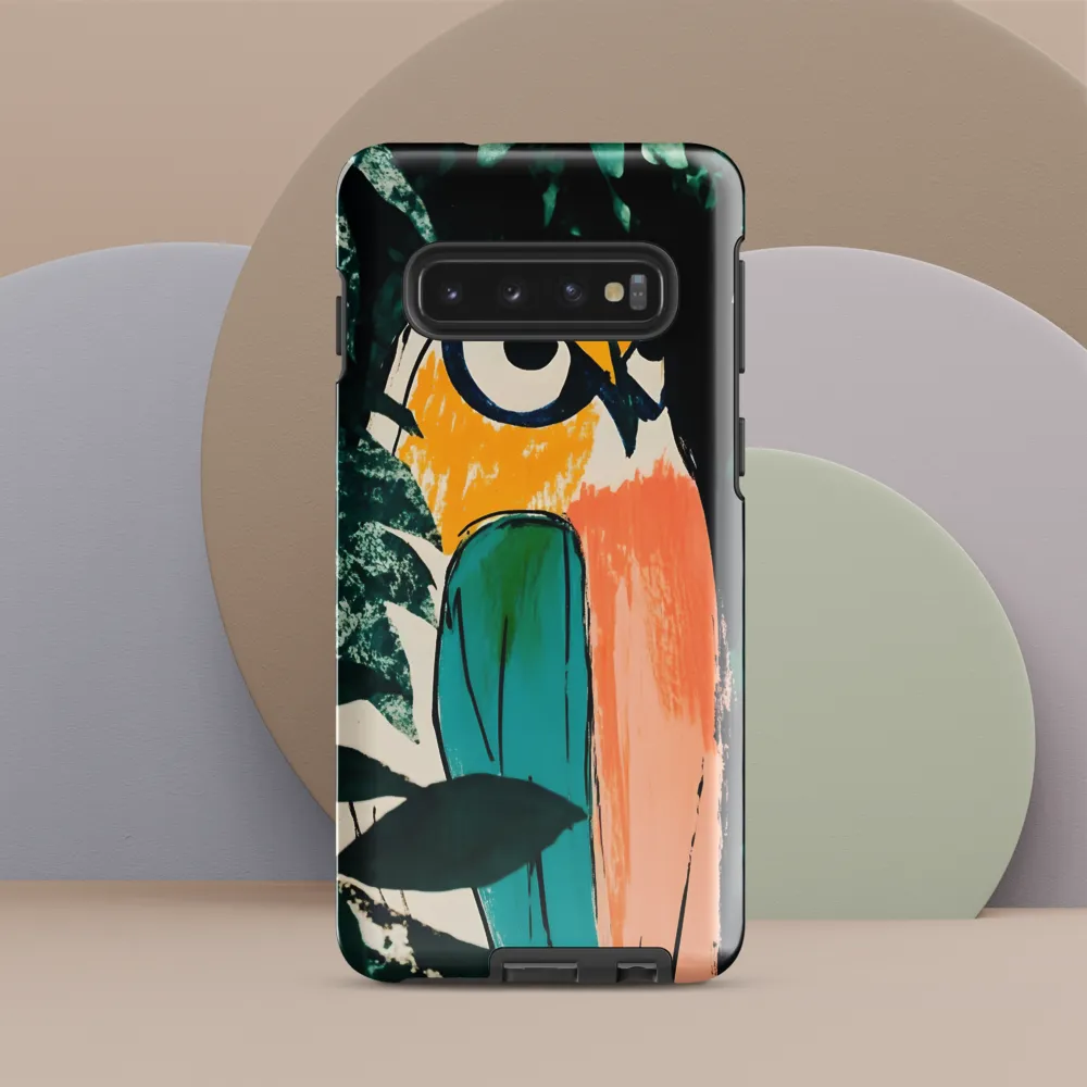 Camouflaged Majesty: The Abstract Owl