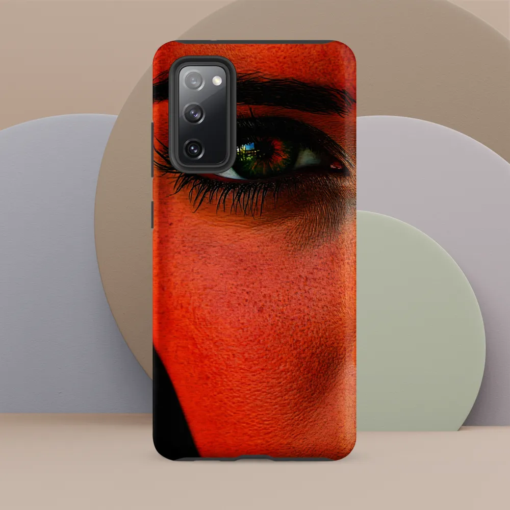 Gaze of Intensity | Phone Case |  S20 FE | Tough Case | Matte