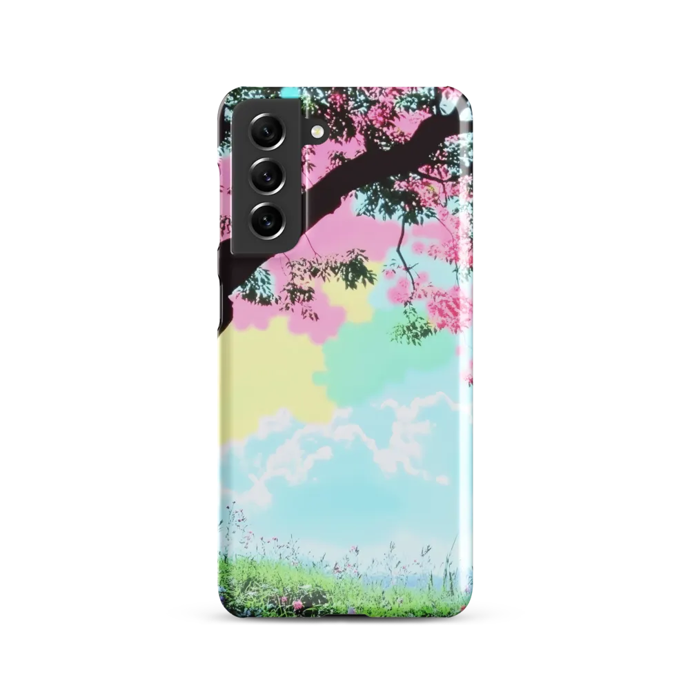 Pastel Dreams: A Surreal Tree Landscape