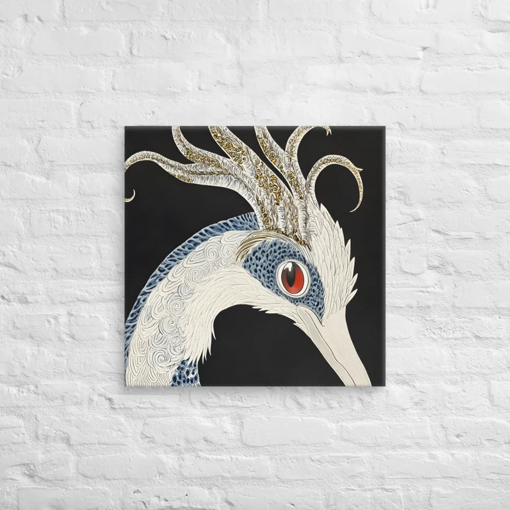 Elegance of the Majestic Peacock | Canvas | 24″×24″