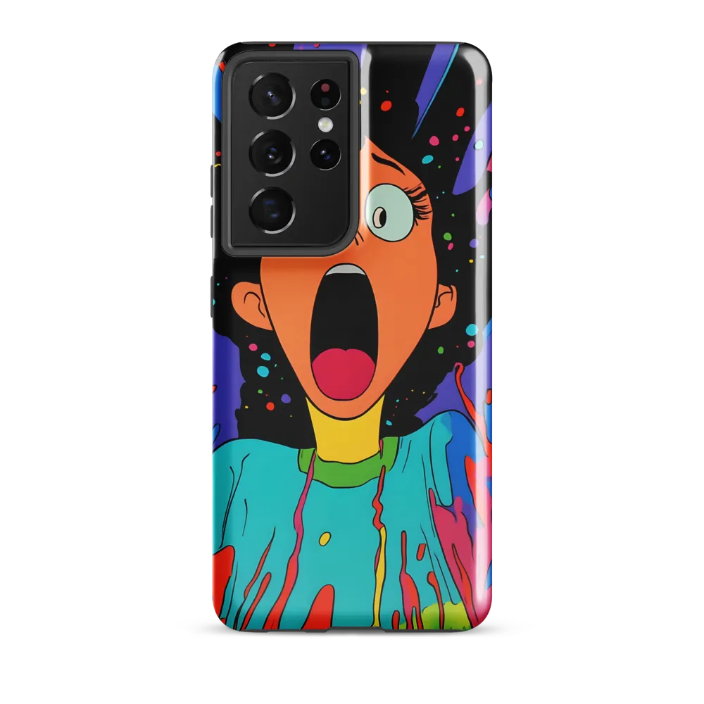 Eruption of Emotion | Phone Case |  S21 Ultra | Tough Case | Glossy