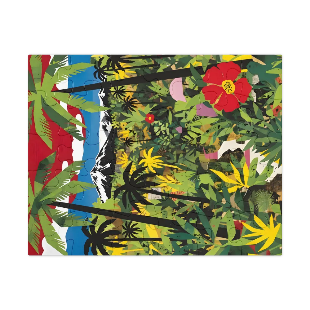 Island Canopy 
 Jigsaw Puzzle in Tin Box
