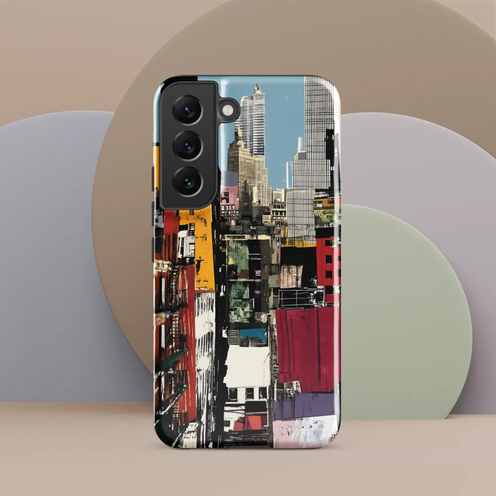 Urban Collage: A Vivid Cityscape