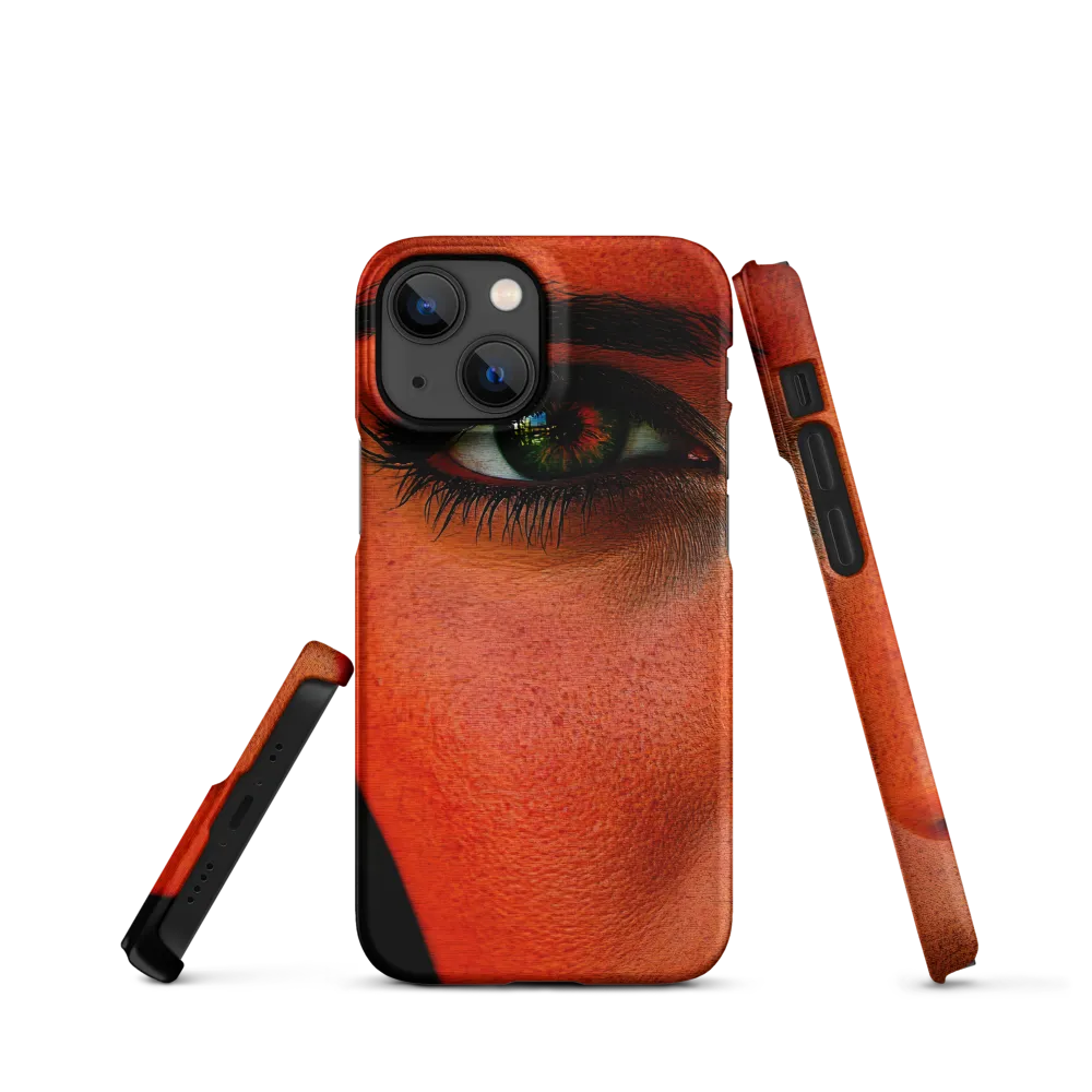 Gaze of Intensity | Phone Case |  13 Mini | Snap Case | Matte