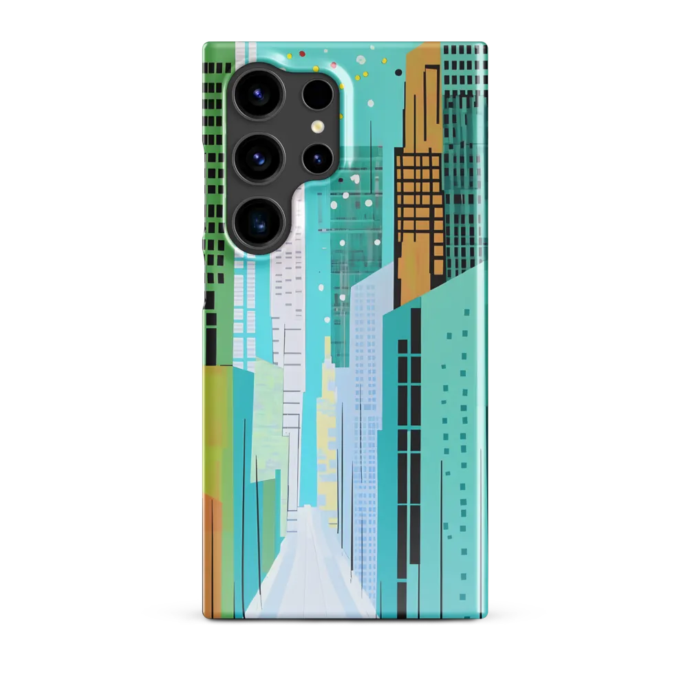 Urban Symphony in Turquoise