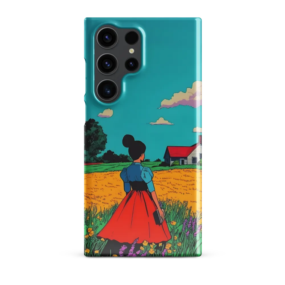 Whispers of a Sunlit Meadow | Phone Case |  S23 Ultra | Snap Case | Glossy