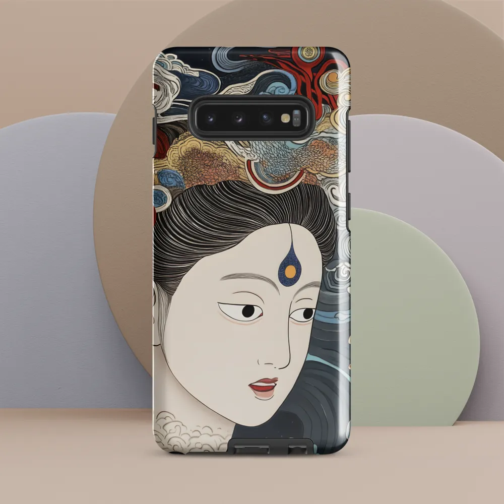 Ethereal Serenity of the Goddess | Phone Case |  S10 Plus | Tough Case | Glossy