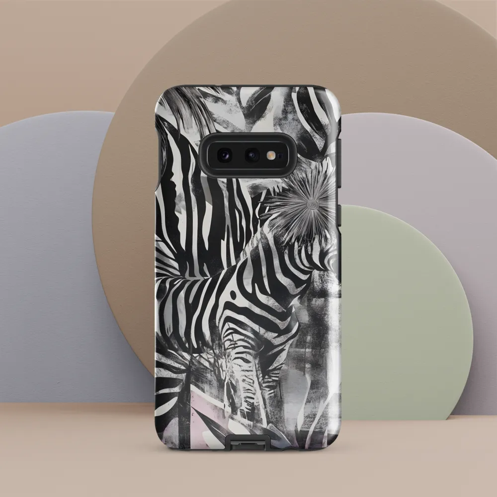 Zebra in the Jungle of Illusions | Phone Case |  S10e | Tough Case | Glossy