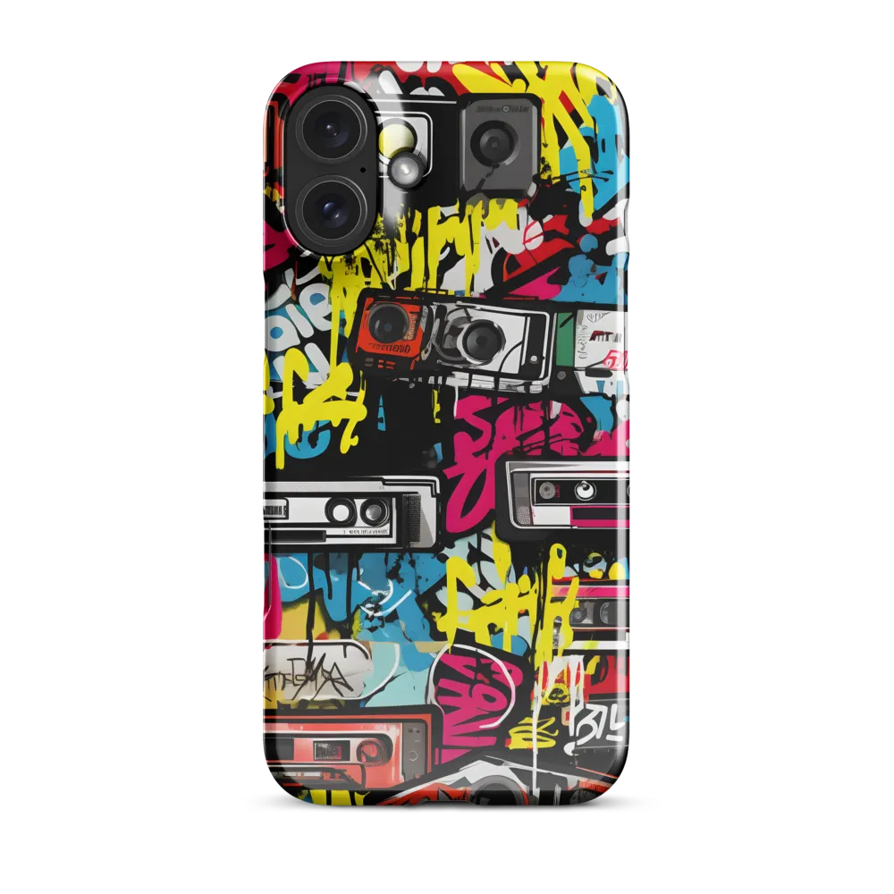 Urban Nostalgia: A Retro Cassette Explosion