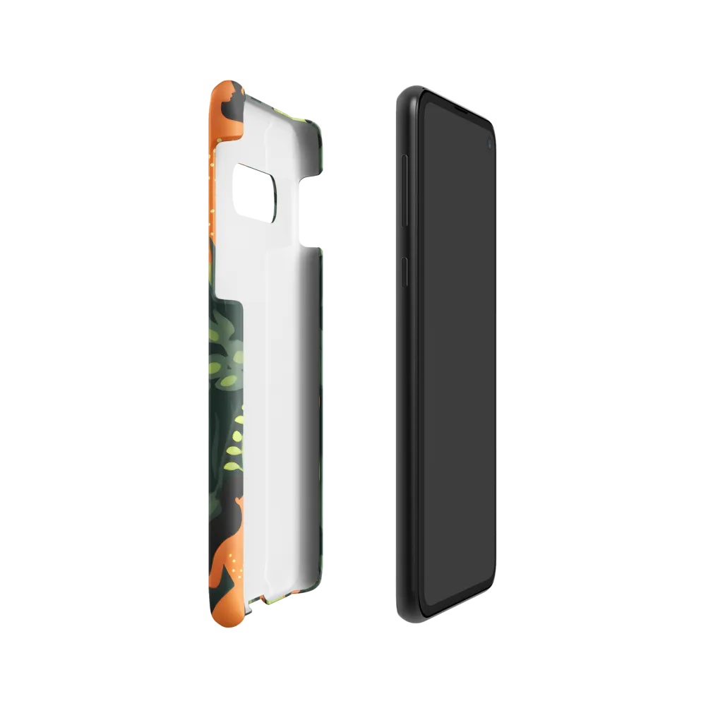 Playful Harmony in Patterns | Phone Case |  S10e | Snap Case | Matte