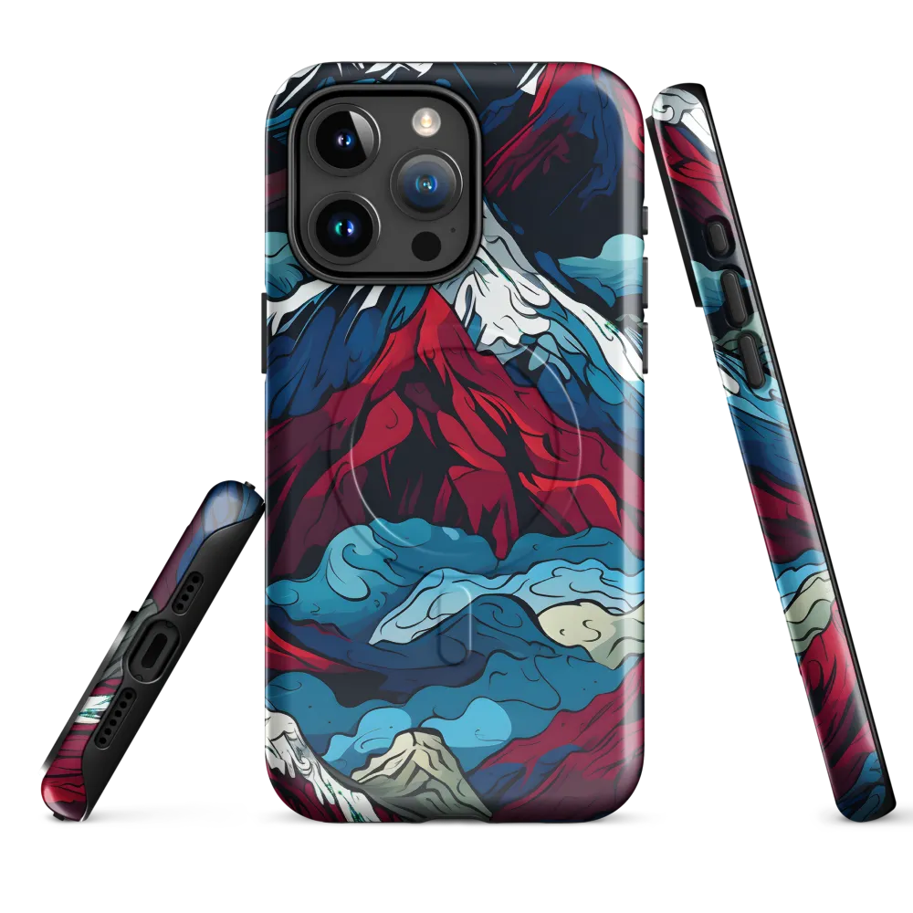 Mountain Majesty: An Abstract Voyage