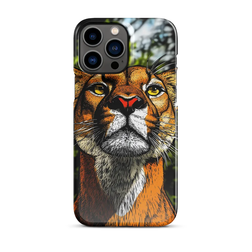 Regal Gaze: The Lioness in Focus