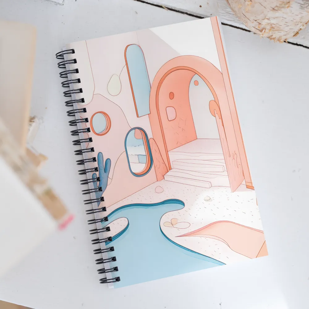 Serene Abode | Spiral Notebook