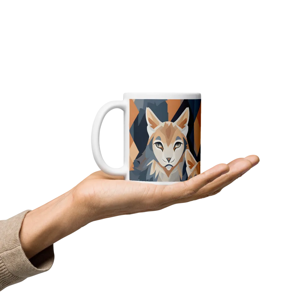 Elegance in Geometry: The Foxes | Mugs | Multiple Sizes & Colors