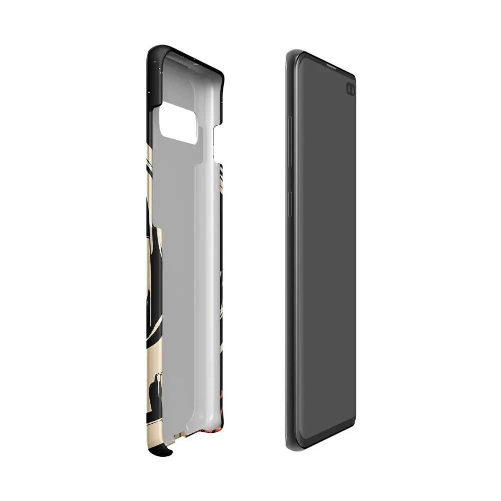 Gaze of the Astronaut | Phone Case |  S10 | Snap Case | Matte