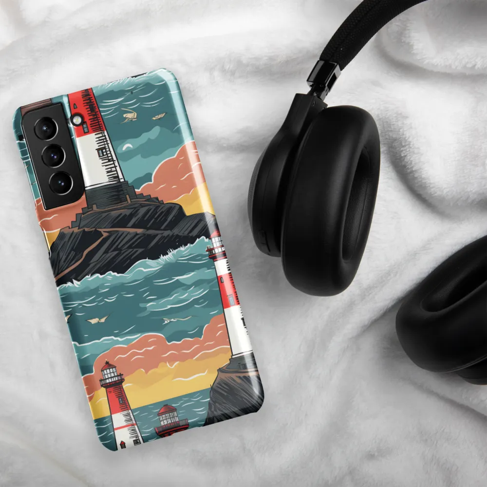 Lighthouses in a Whimsical Ocean