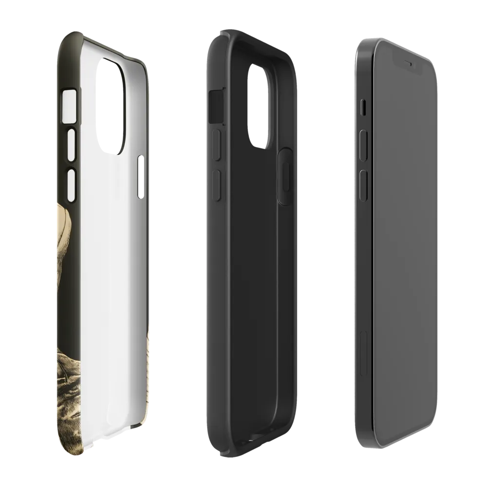 Desperate Gaze | Phone Case |  12 Pro | Tough Case | Glossy