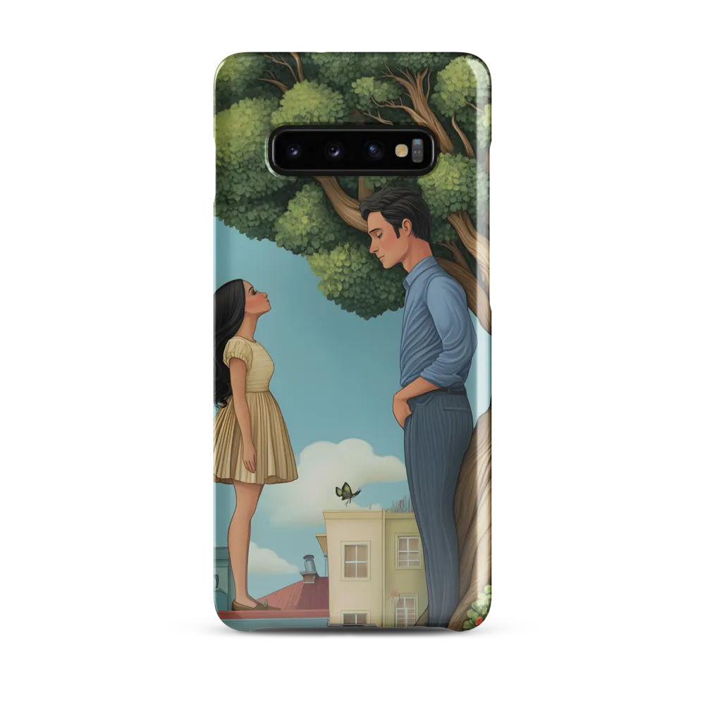 Beneath the Whispering Tree | Phone Case |  S10 Plus | Snap Case | Glossy