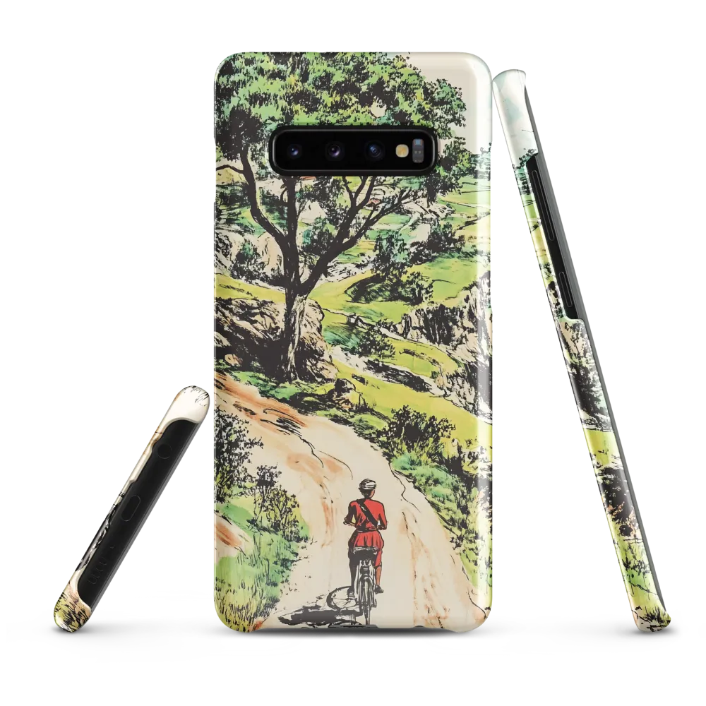 Riding Through Serenity | Phone Case |  S10 Plus | Snap Case | Glossy