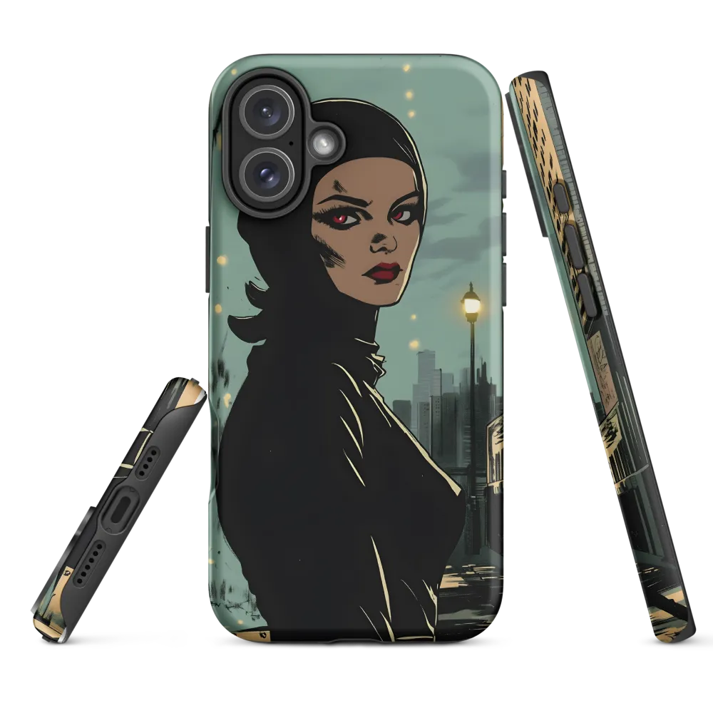 Shadows of Intrigue | Phone Case |  16 Plus | Tough Case | Matte