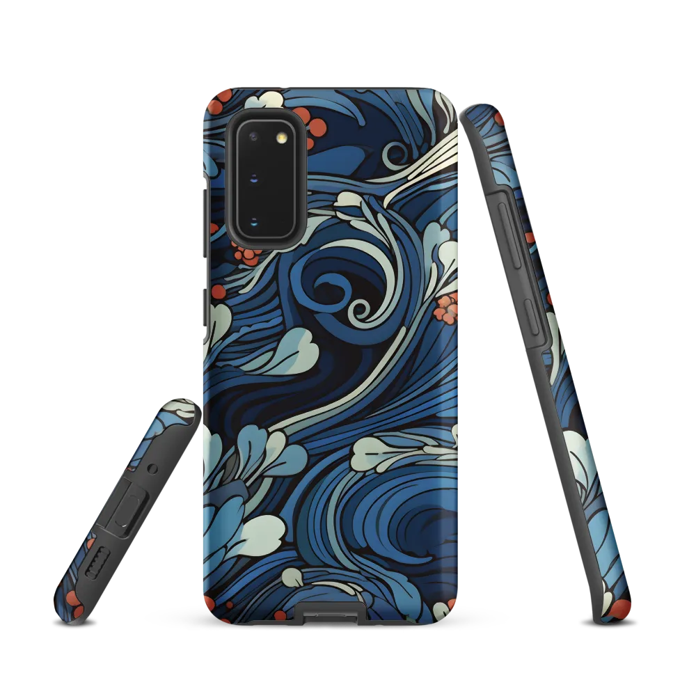 Nature's Elegance: An Oceanic Tapestry | Phone Case |  S20 | Tough Case | Matte