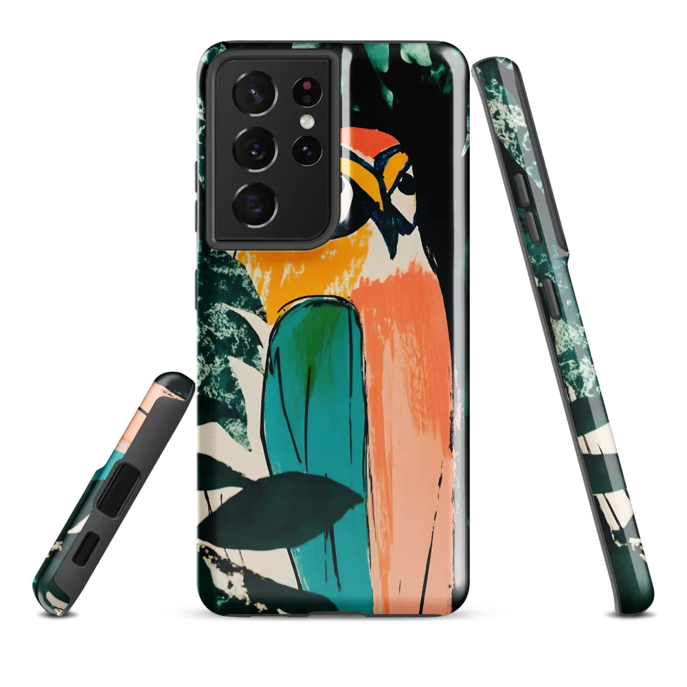 Camouflaged Majesty: The Abstract Owl