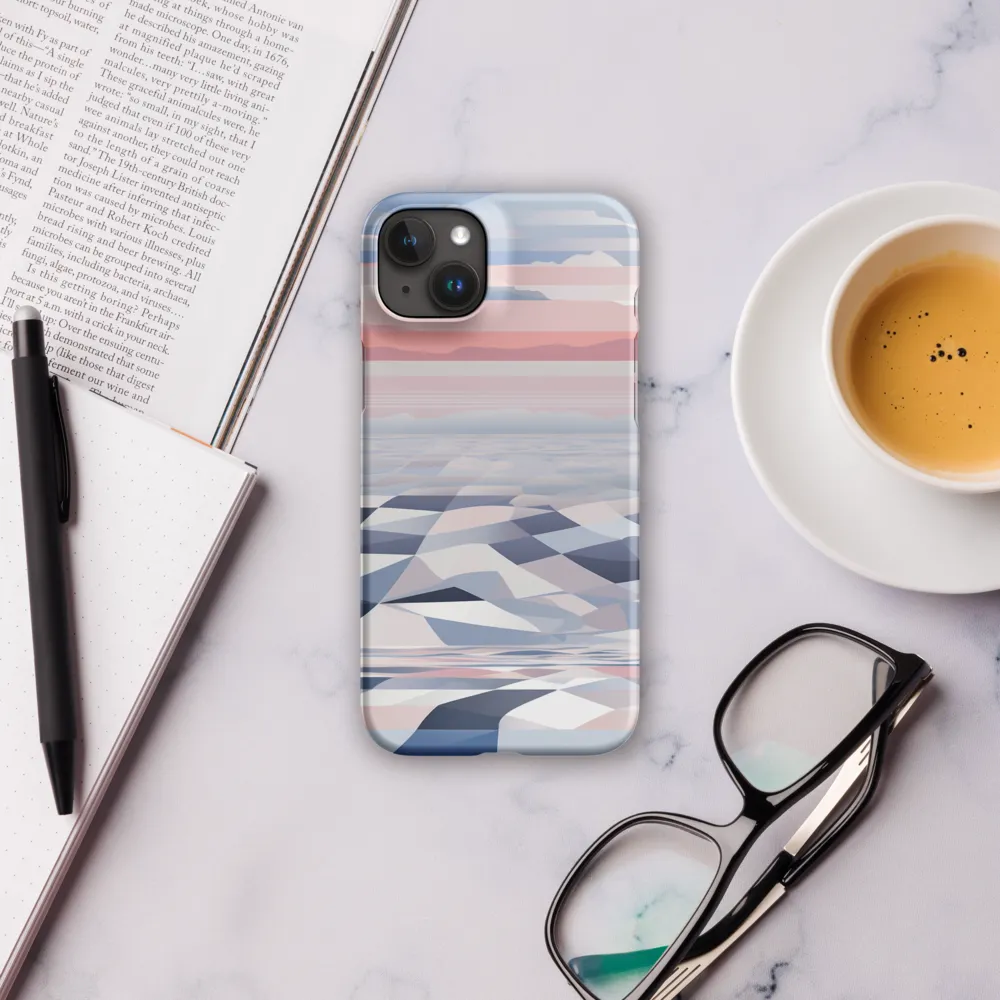 Serenity in Abstraction | Phone Case |  15 Plus | Snap Case | Matte