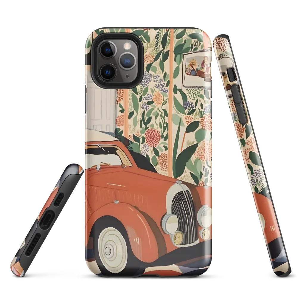 Vintage Charm: A Modern Encounter | Phone Case |  11 Pro Max | Tough Case | Glossy